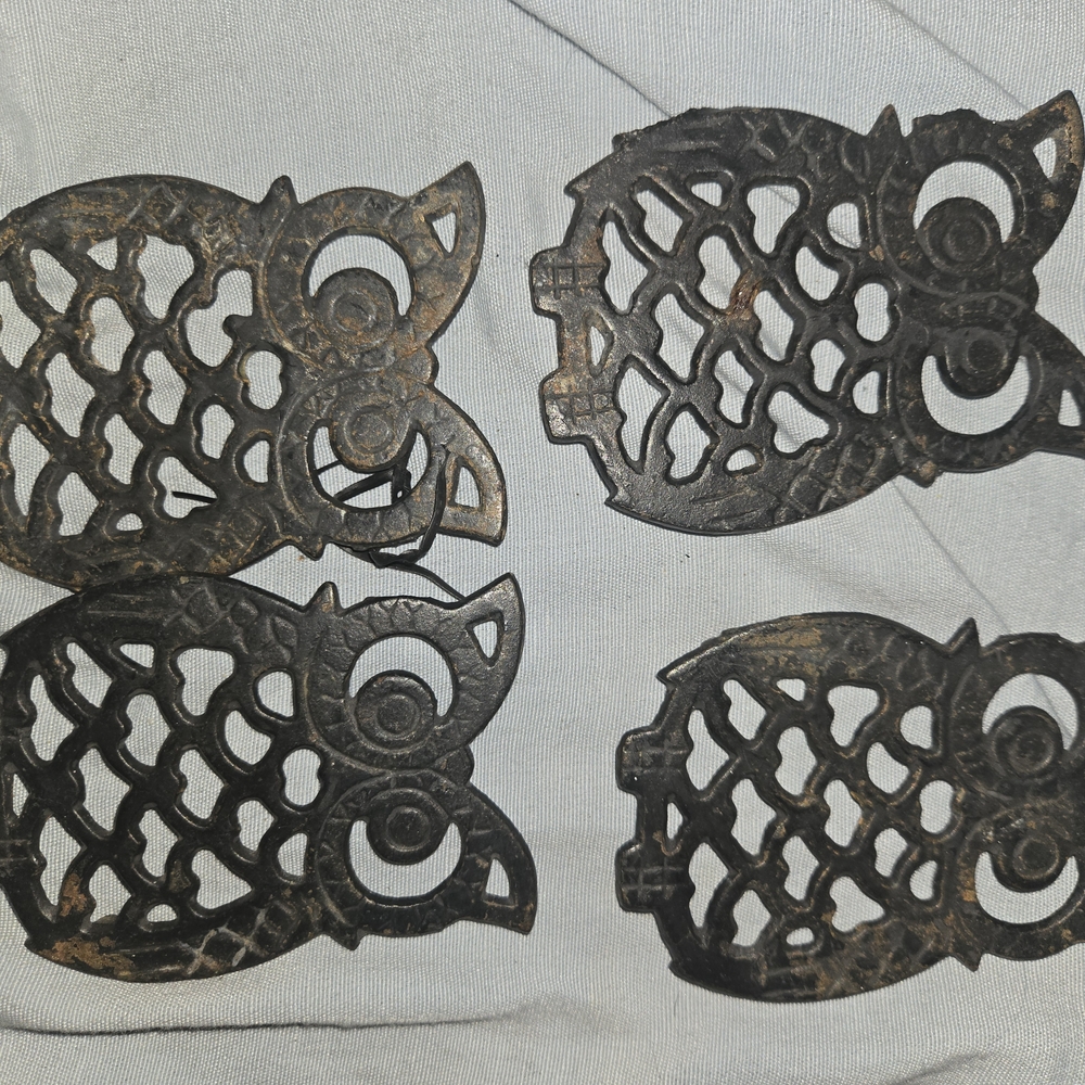 Rustic Owl Trivits Set - Black